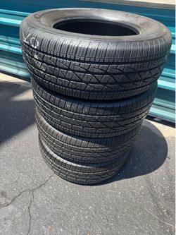 4 tires 255-65-17 Firestone $210 all four mounted and balanced