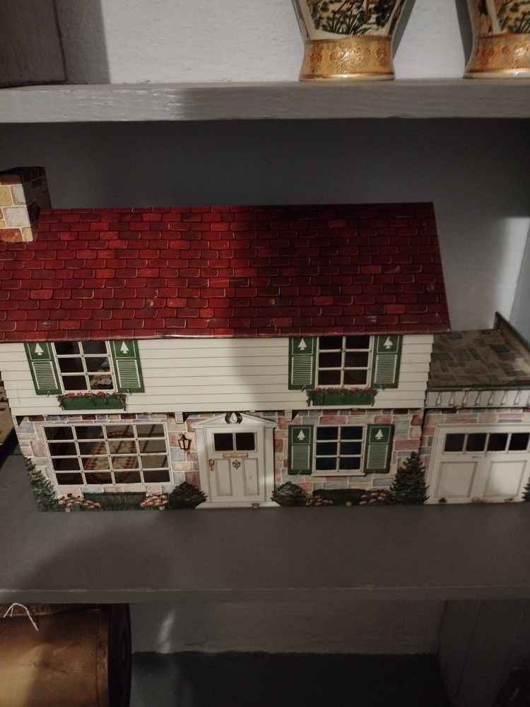 Antique Tin Disney Dollhouse