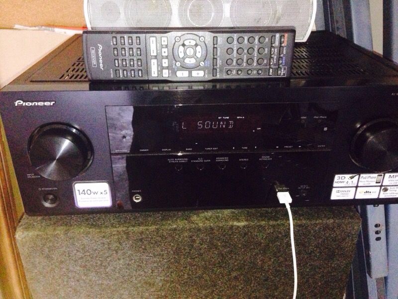 Pioneer receiver!