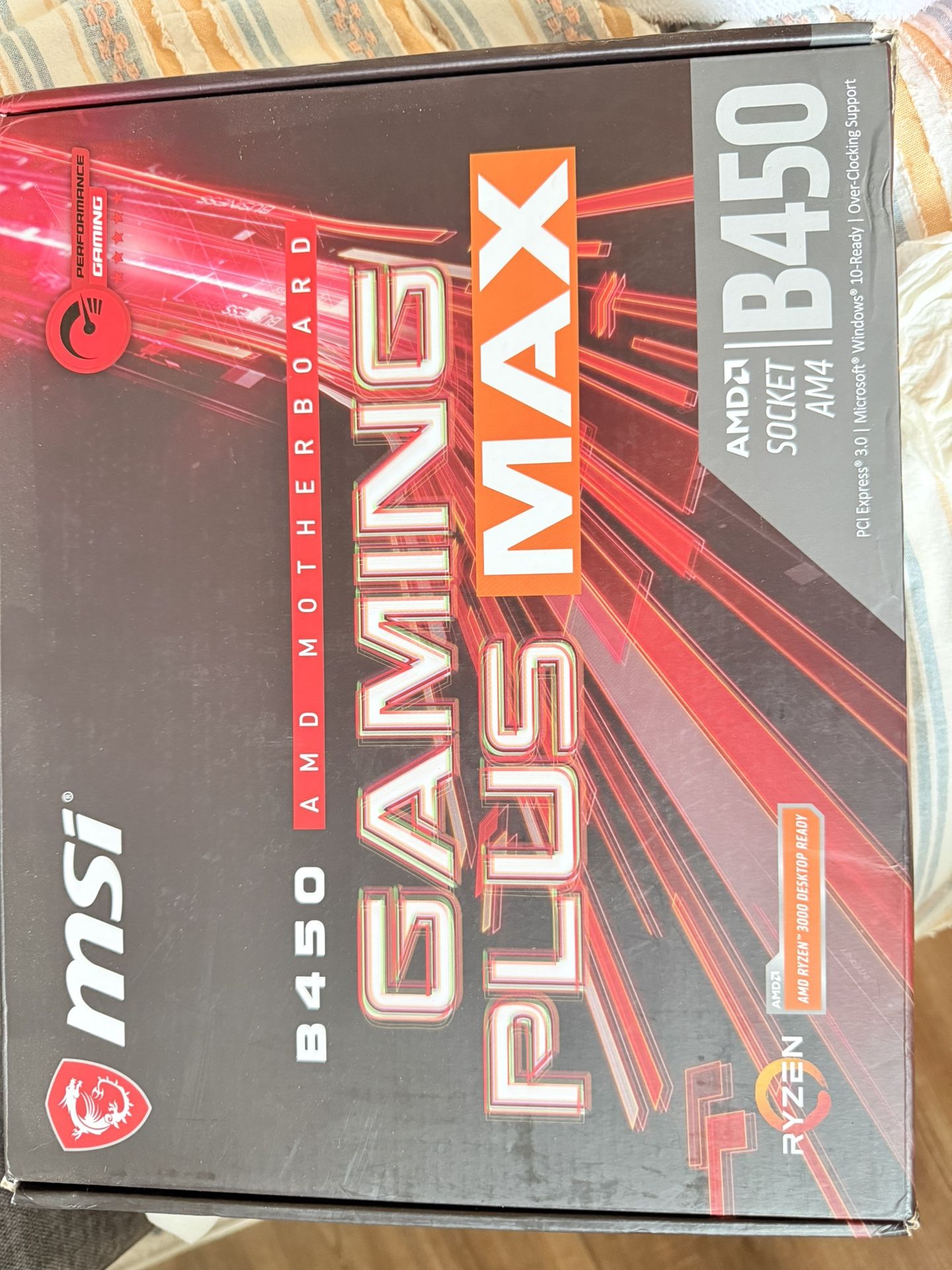 MSI B450 GAMING PLUS MAX