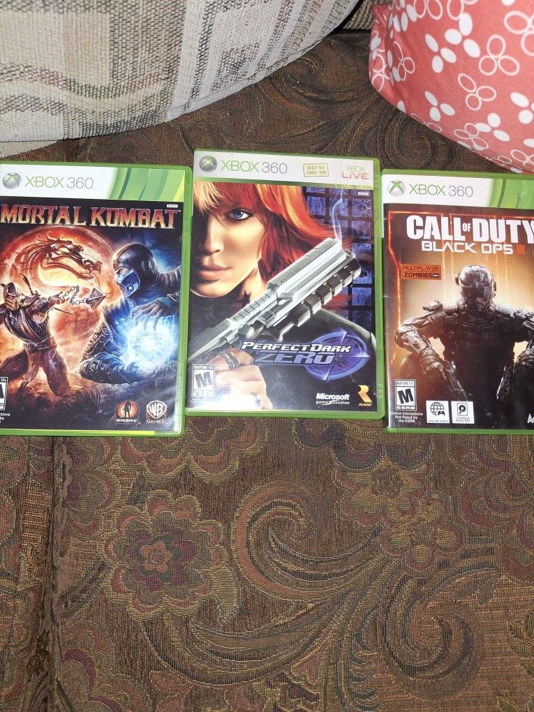 3 Xbox 360 Games