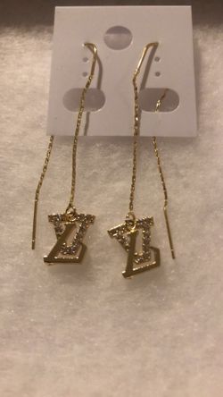 Earrings gold plated