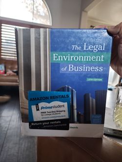 The Legal Environment of Business, 13th edition