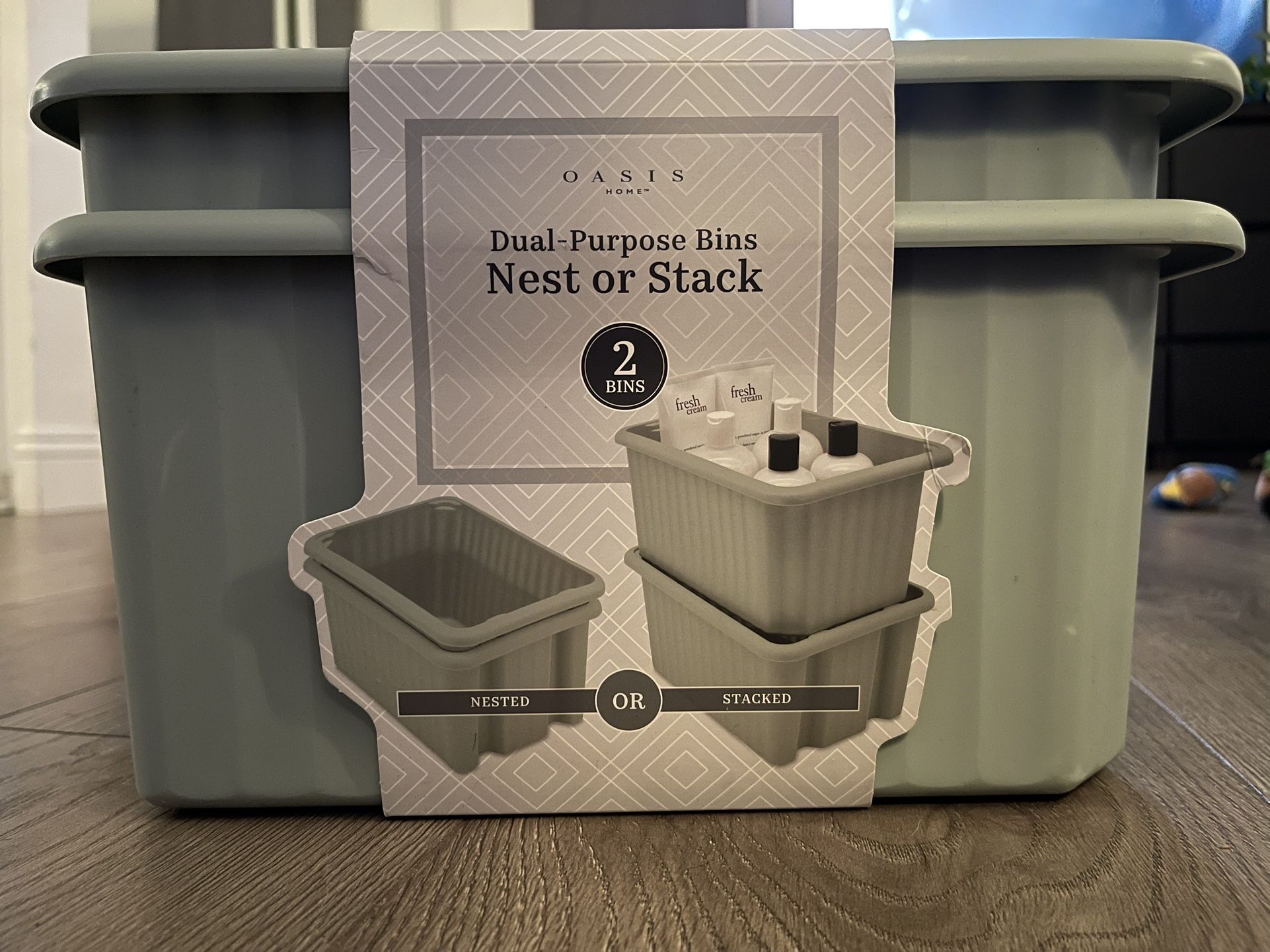 Dual-Purpose Bins