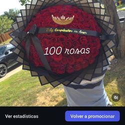 Rosas Bouquet 100 Rosas 