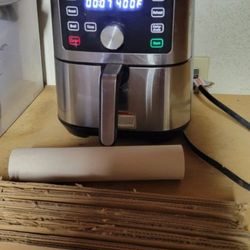 Air Fryer Instant Vortex Plus, stainless steel