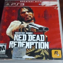 Red Dead Redemption PS3 Replacement Video Game Case With Poster And Map