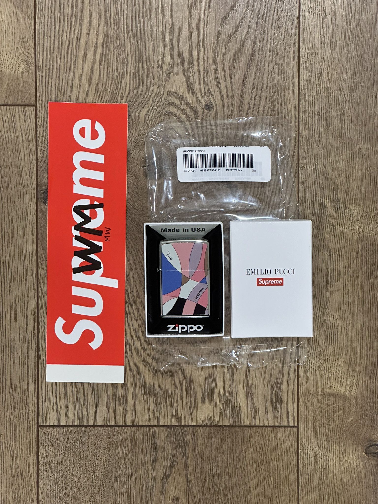 Supreme Emilio Pucci Zippo