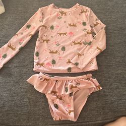 Old Navy Swimsuit Bathing Suit Toddler Girl Size 4