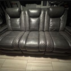 Leather Couch