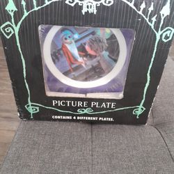 Nightmare Before Christmas Plates