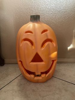Pumpkin Halloween decoration.