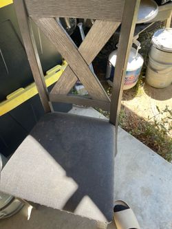 Wooden chairs