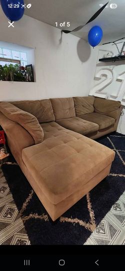 Canel color Sectional *OBO need out by 10/02*