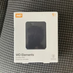 1TB external HDD
