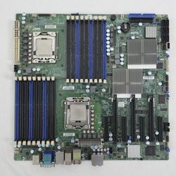 Supermicro X8DAH+-F ATX Socket 1366 Server Motherboard +2x E5628 CPUs - NO POST