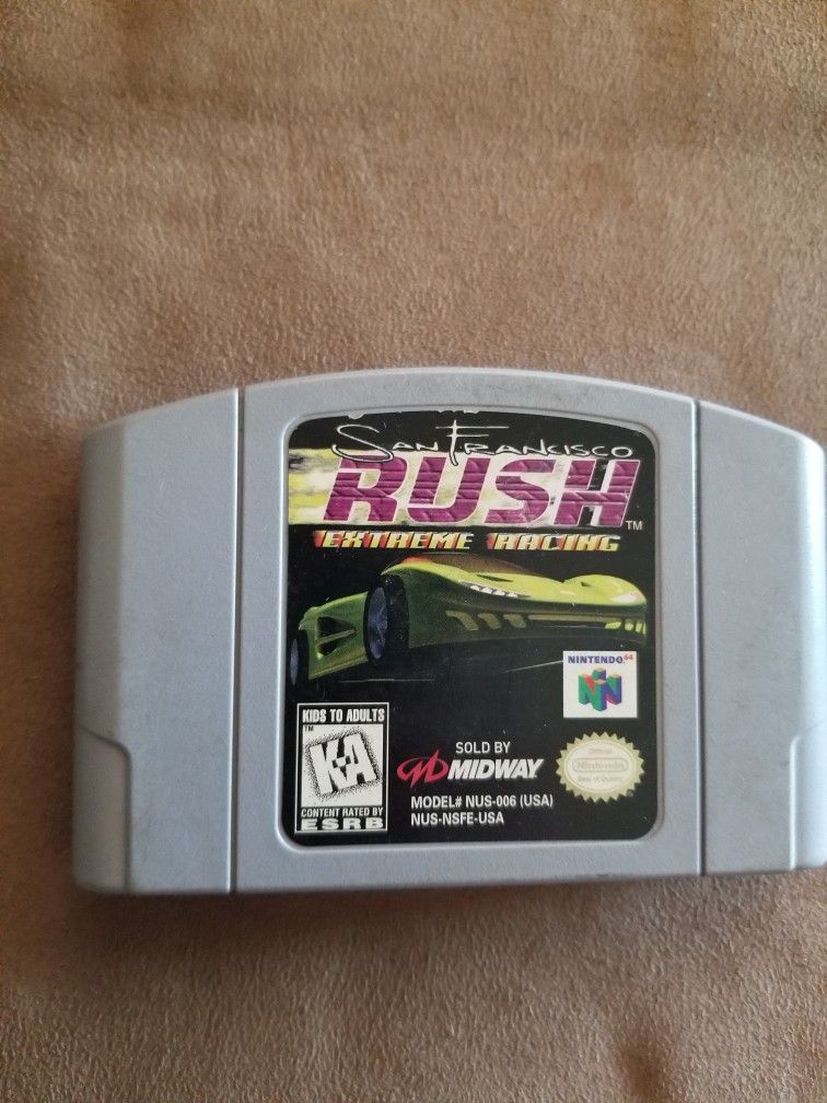San Francisco Rush Nintendi 64 N64
