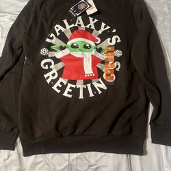 Woman’s Star Wars Christmas Sweatshirt . New With Tags . Size Medium 
