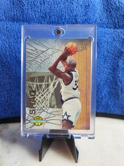 Shaquille O'Neal Fleer Ultra Famous Nicknames Card