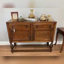 Vintage Wooden TV Console, Media Unit - Good - Pearland, TX