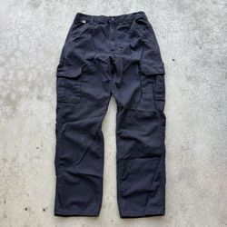 CARHARTT FR Workwear Utility Cargo Black Pants