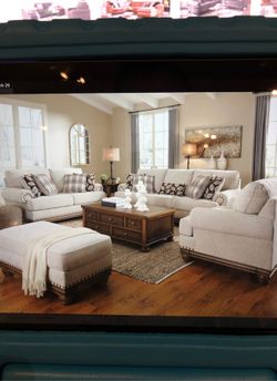 Seven piece living room set