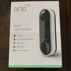 Arlo Wired Video Doorbell 