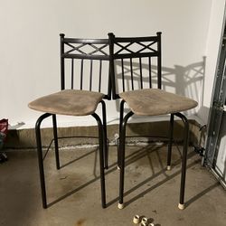 Two bar Height Stools / Chairs ($20 Total)