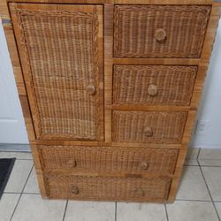 Wicker Dresser