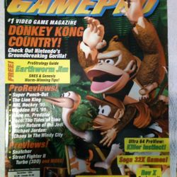 Video Game Magazine GamePro 