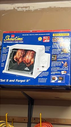 Rotisserie & BBQ Oven - Showtime Brand