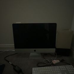 Apple Monitor with Keyboard 
