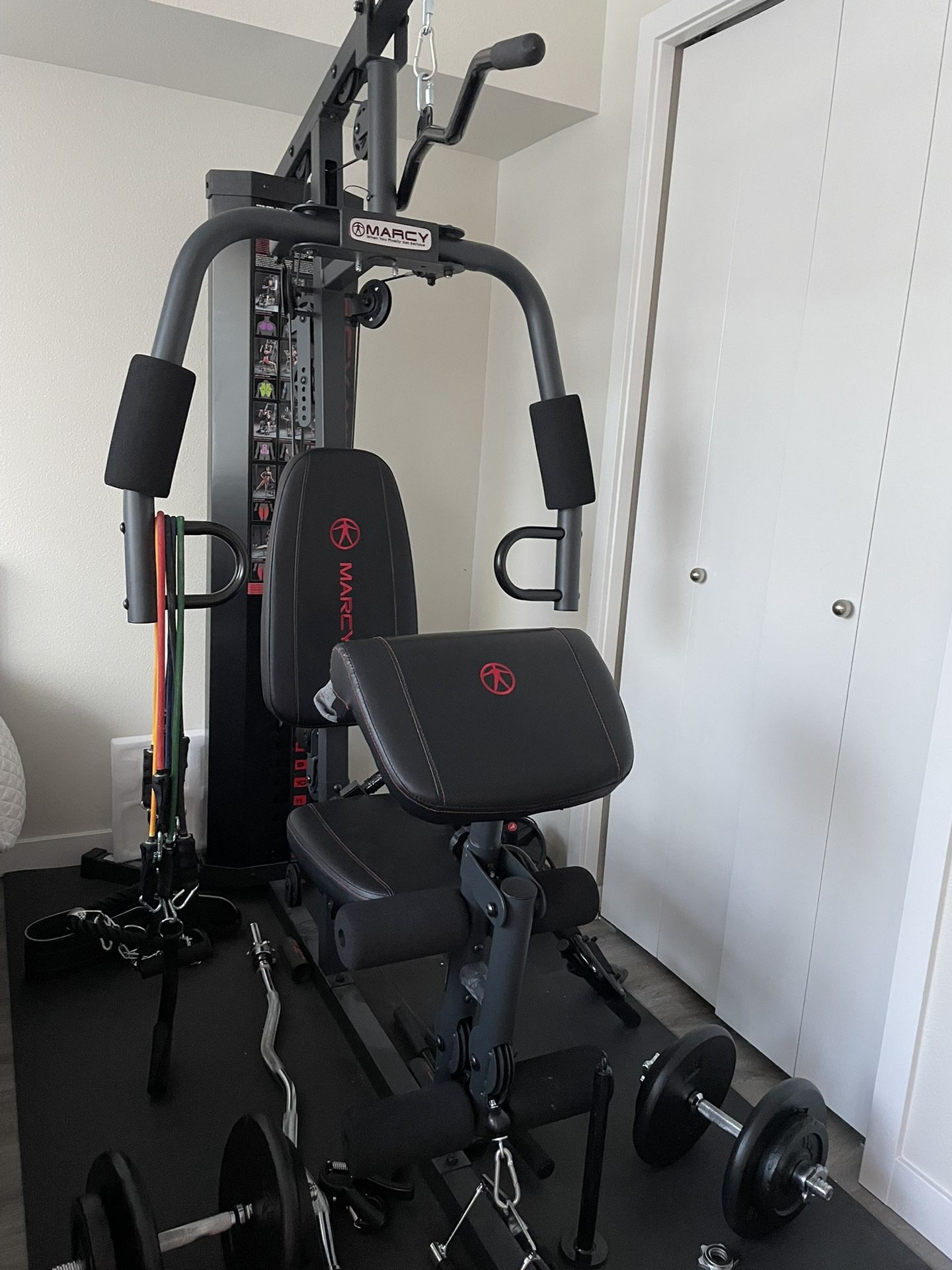 Marcy Multifunction Steel Home Gym 150lb