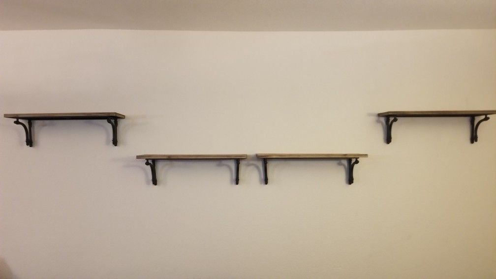 Rustic Wall Shelves