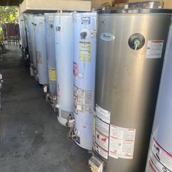 Water Heaters. 30-40–50-75, Cinco Galones.