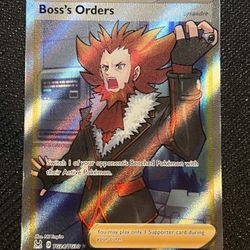 Pokemon Card Boss’s Orders TG24/TG30