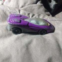 1994 Hot Wheels Future Car H2 Die-cast Car Purple/Grey