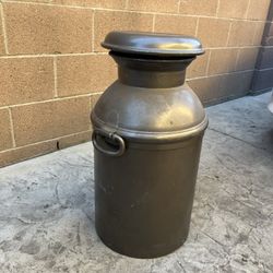 Metal Milk Jug