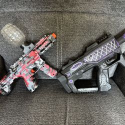 Nerf Orbeez Gel Blaster Set Great Condition 