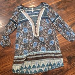 Free People Tunic Top Sz S