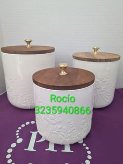 Set de botes wild flower princess house