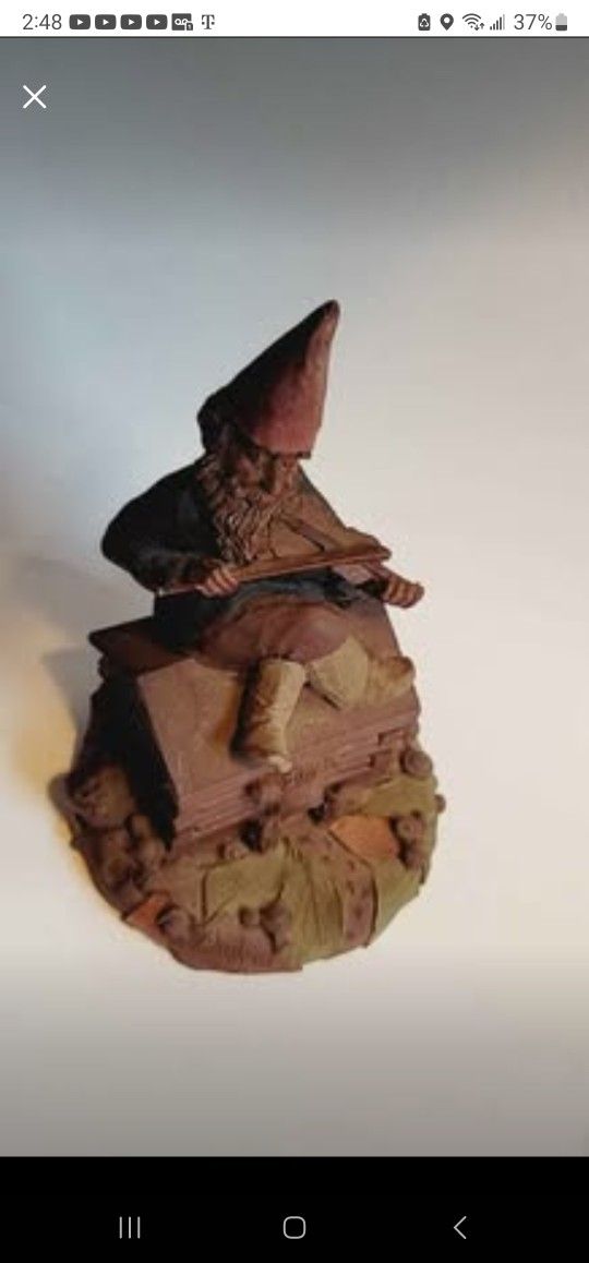 Vtg Tom Clark Gnome 1988 "Fiddler" Cairn #5046 

