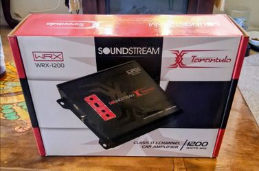 Soundstream Taratula 1200 watts Monobloc Class D Amplifier Brand New In The Box