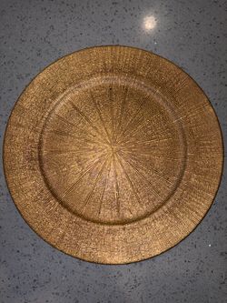 Charger Plates and Glass Vases