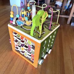 Kids Zany Zoo Toy Activity Cube 