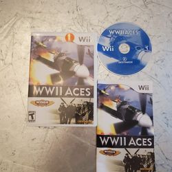 WWII Aces flighr simulation video game for Nintendo wii