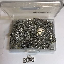 “2020” Charms, 100 Pieces, For Jewelry, Scrapbooking, You Know You’ve Got To Scrapbook Year 2020!