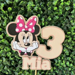 Minnie Cake Topper 