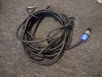 25' neutrik speakon speaker cable to 1/4"