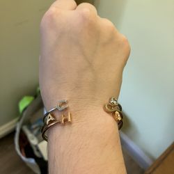 (Price negotiable) Adult or Child Adjustable Sterling Silver Coach bracelets